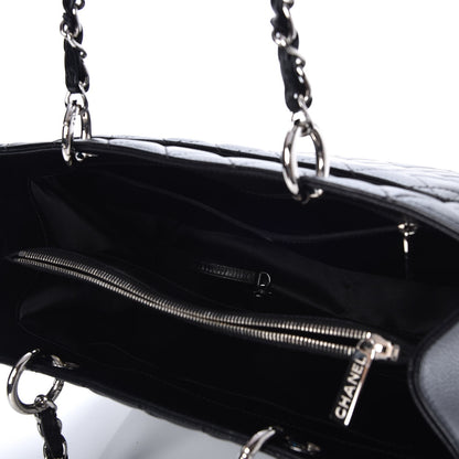 Chanel Caviar Quilted Grand Shopping Tote GST Black 6 of 20