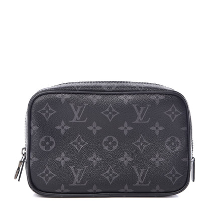 Louis Vuitton Monogram Eclipse Toilet Pouch PM 1 of 7