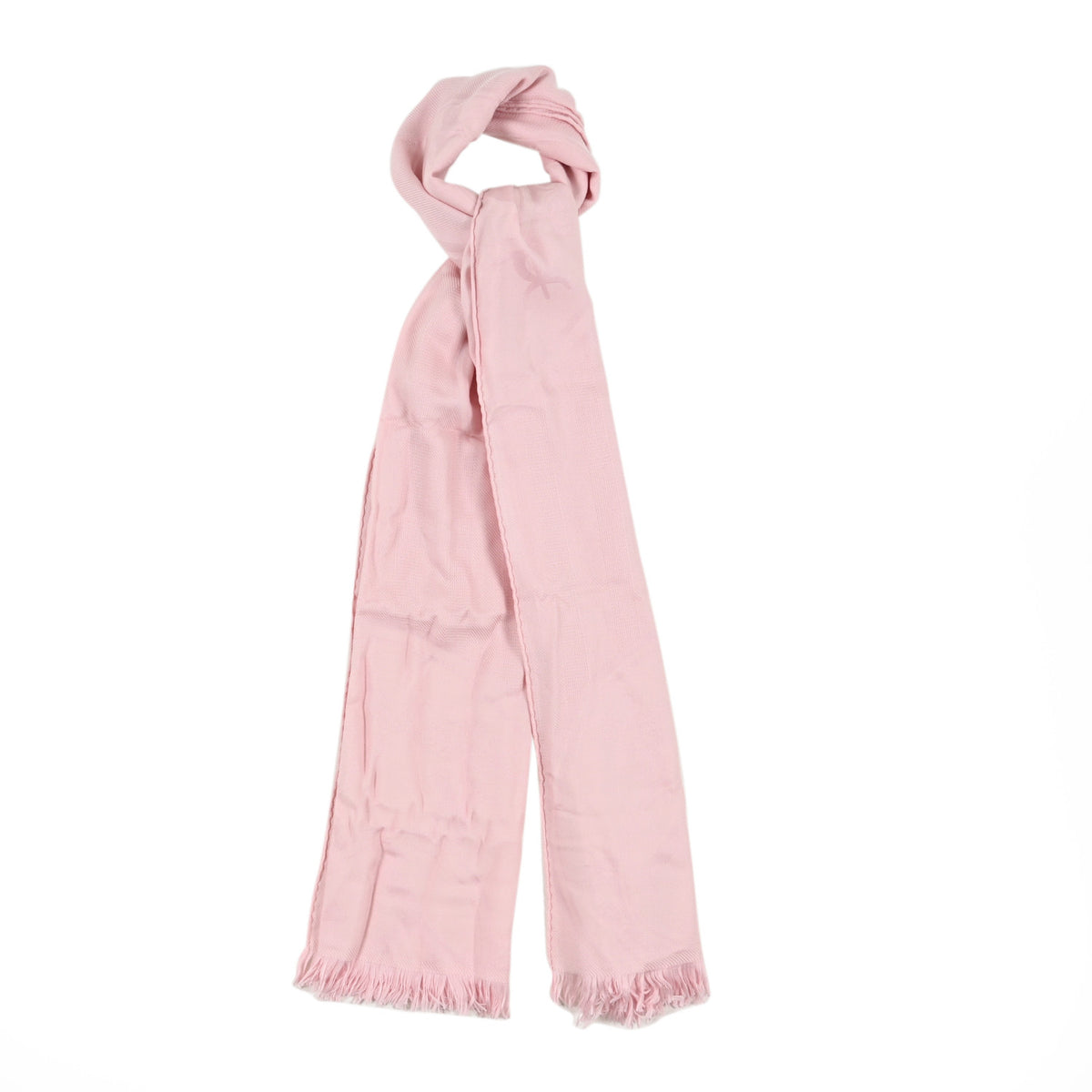 Hermes Cashmere Silk New Libris Stole Rose Petale 1 of 3
