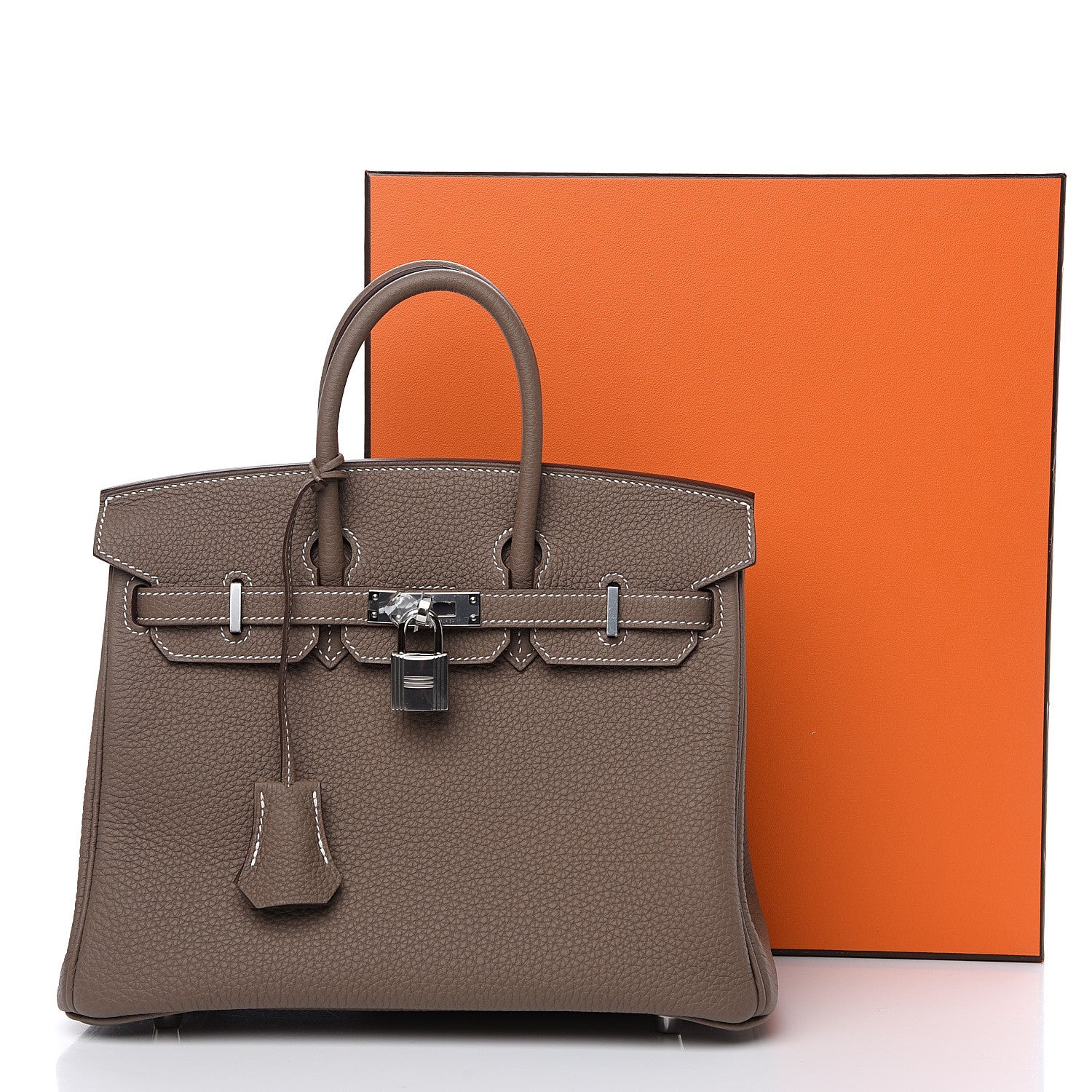 Hermes Togo Birkin 25 Etoupe 25 of 25
