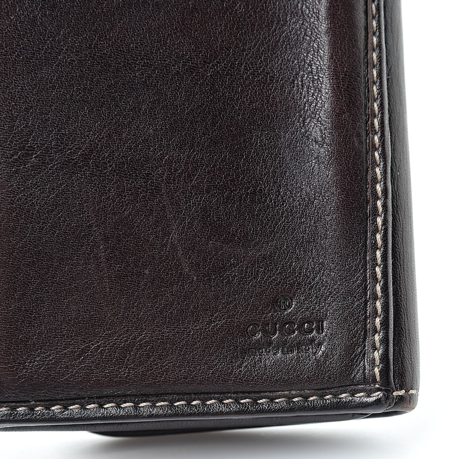 Gucci Calfskin Britt Continental Wallet Brown 7 of 12