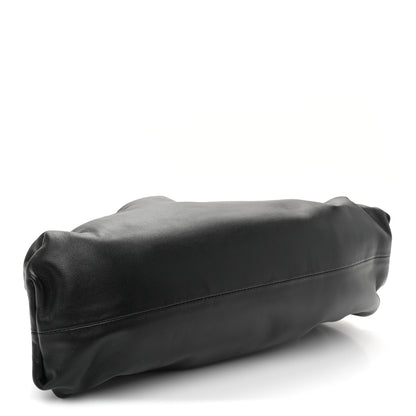 Bottega Veneta Smooth Butter Calf The Pouch Oversized Clutch Black 4 of 10