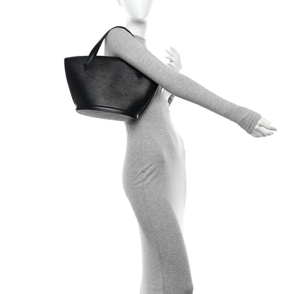 Louis Vuitton Epi Saint Jacques PM Black 2 of 12