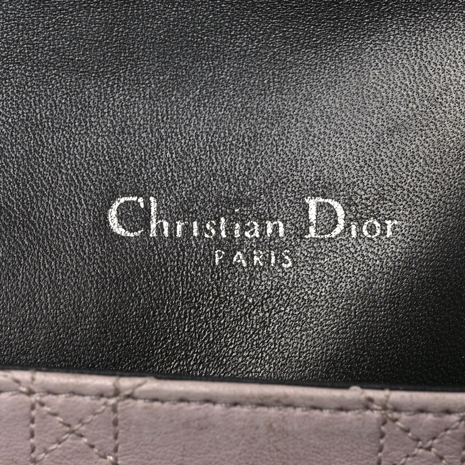 Christian Dior Lambskin Cannage Large Miss Dior Flap Black 6 of 9