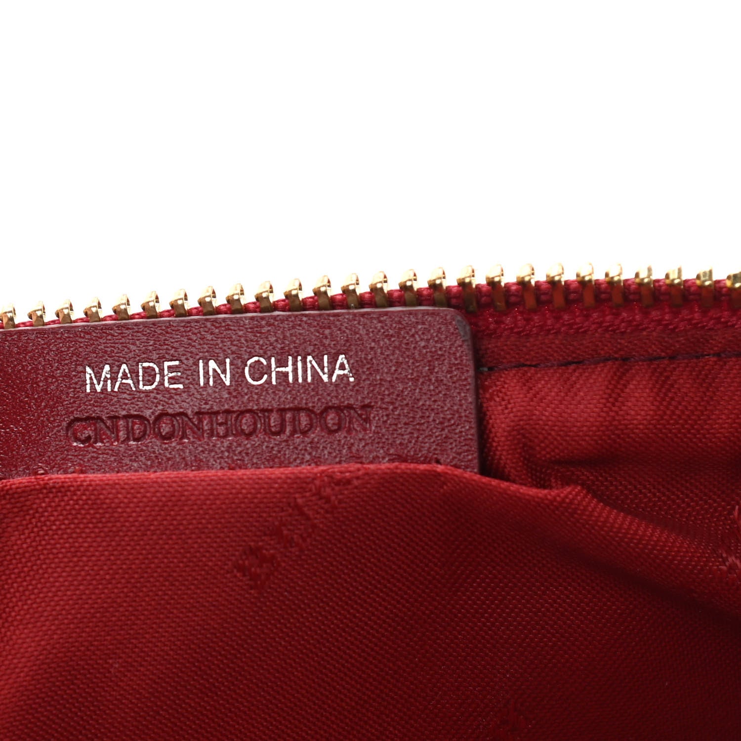 Burberry Haymarket Check Small Peyton Crossbody Clutch Bag Military Red 7 of 10