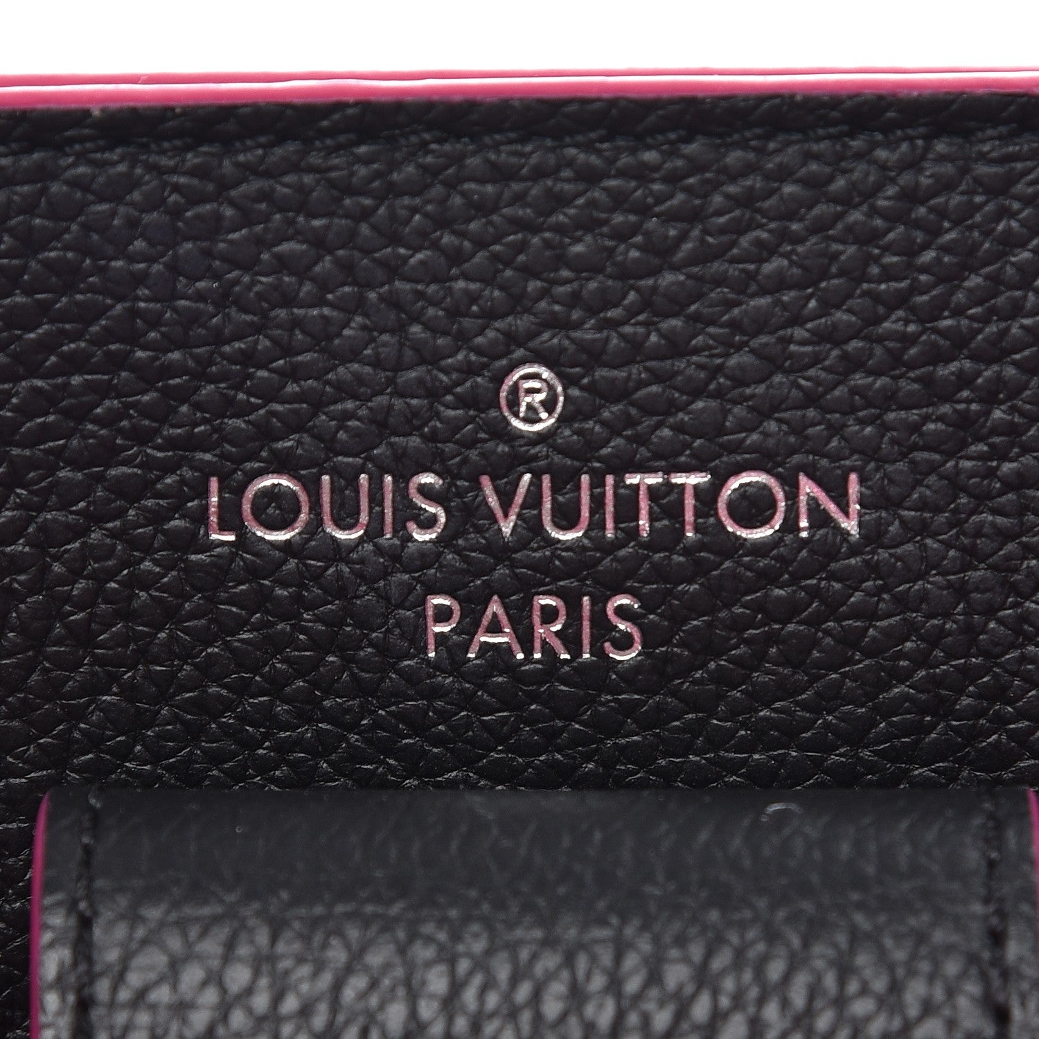 Louis Vuitton Calfskin Lockme Bucket Black 6 of 7