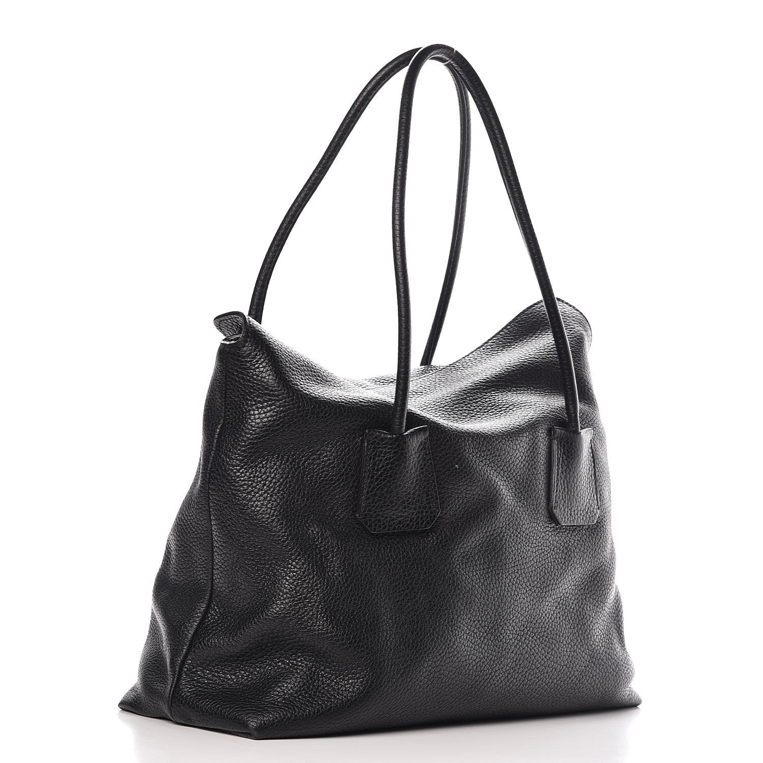 Burberry London Grainy Calfskin Medium Baynard Tote Black 3 of 20