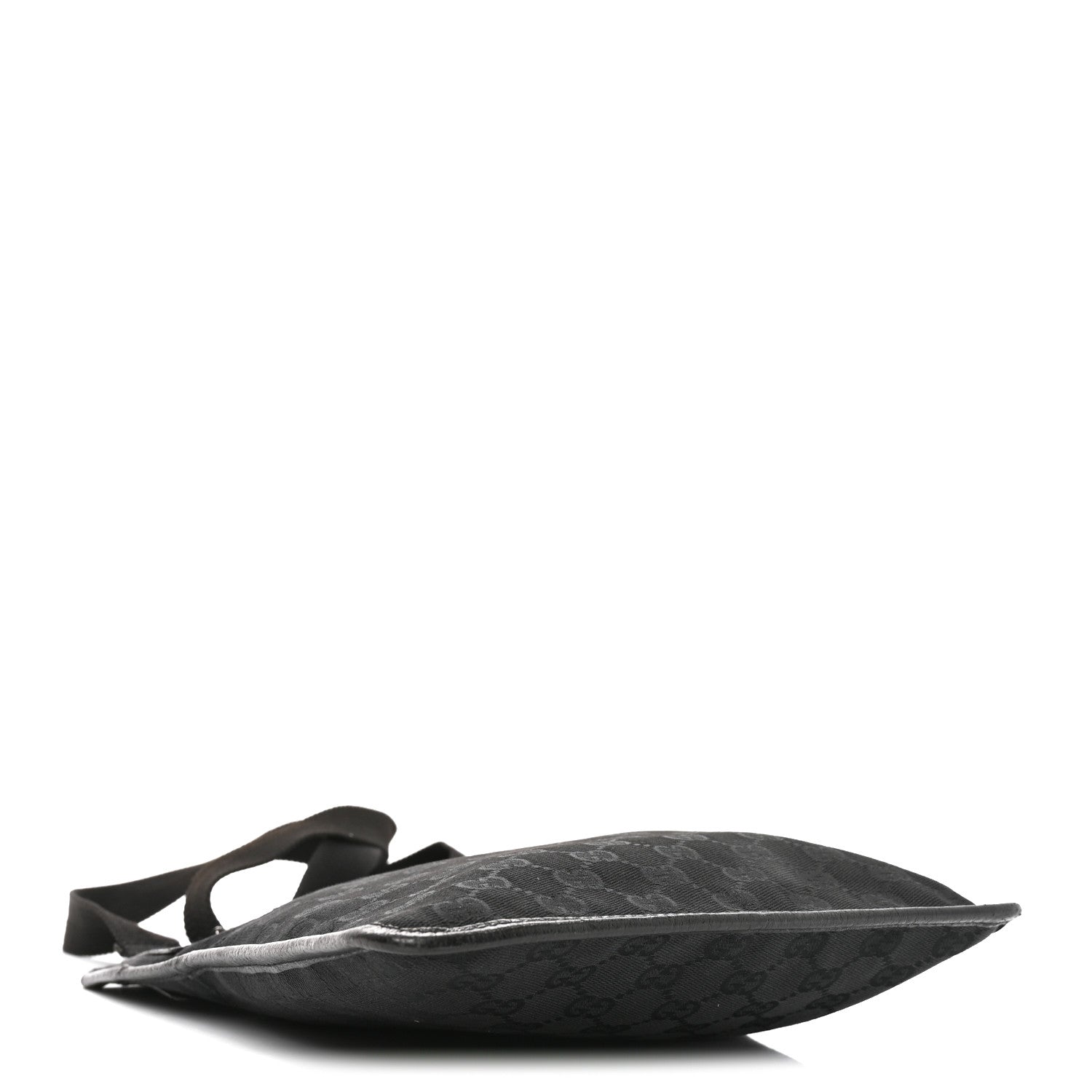 Gucci GG Monogram Messenger Crossbody Bag Black 3 of 9