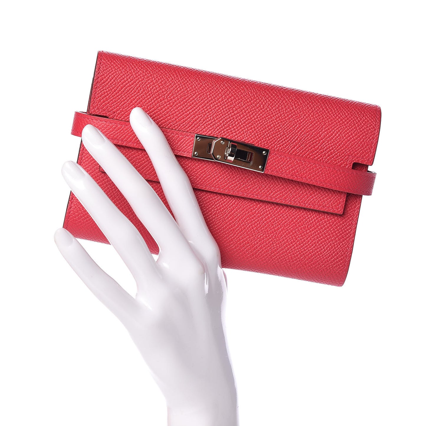 Epsom Medium Kelly Wallet Rose Extreme