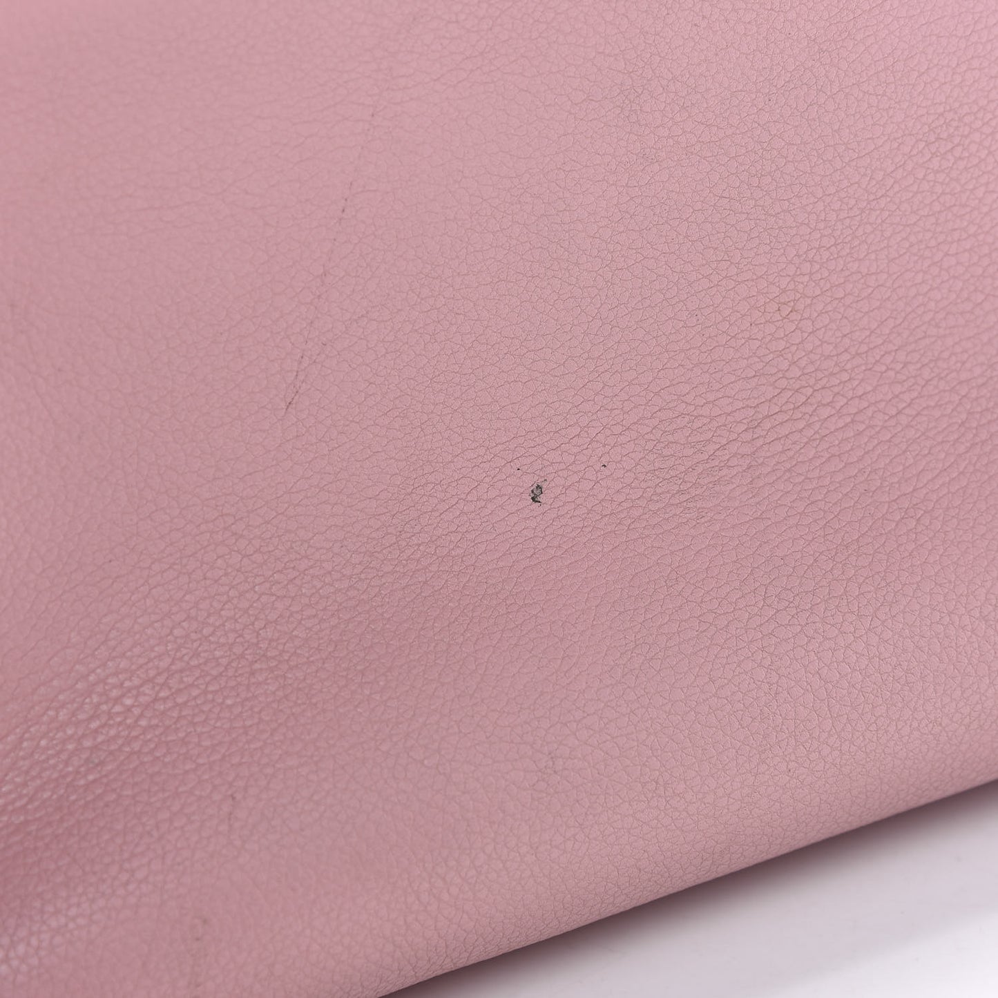 Soft Calfskin Lockme II Top Handle Rose Ballerine
