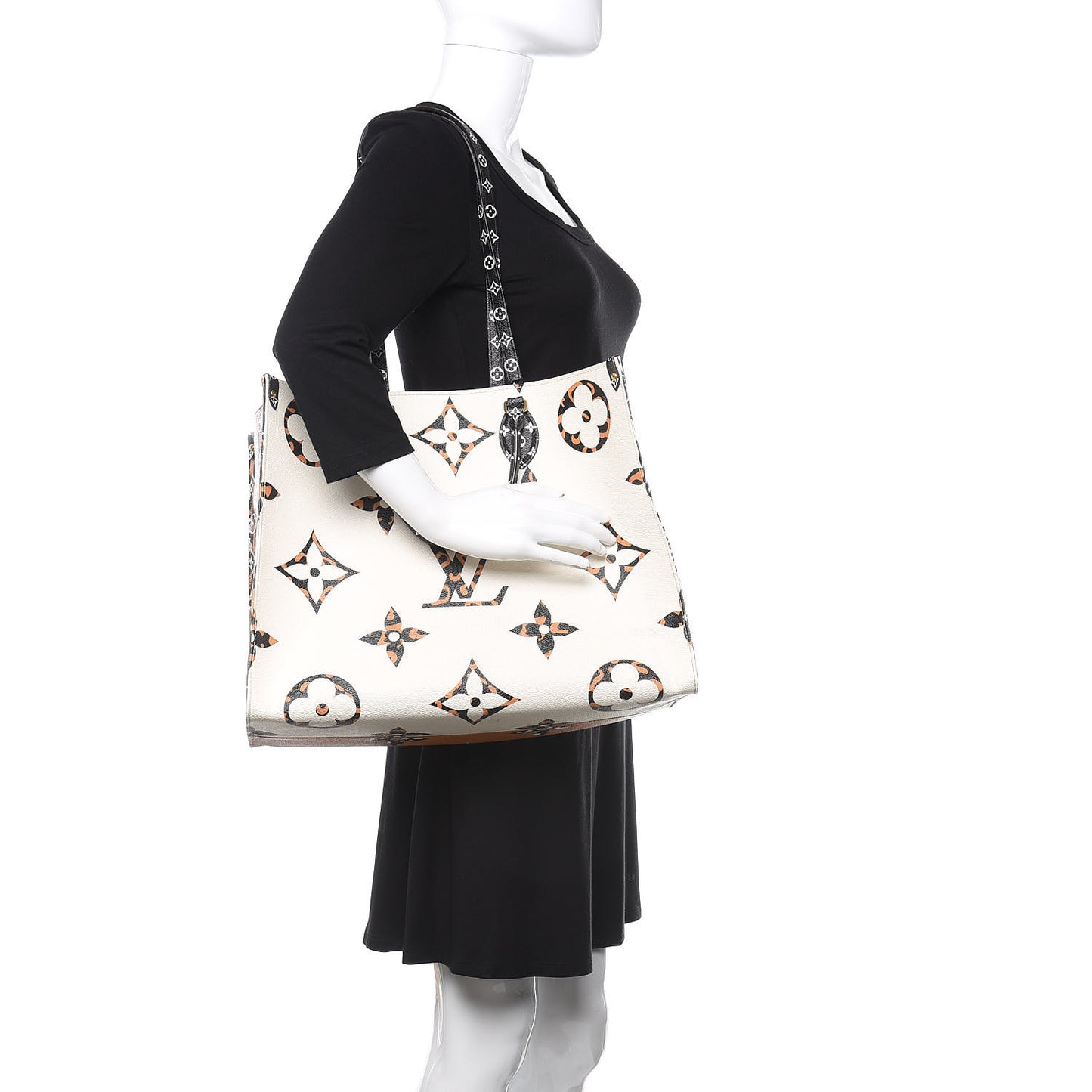 Monogram Giant Jungle Onthego GM Ivory