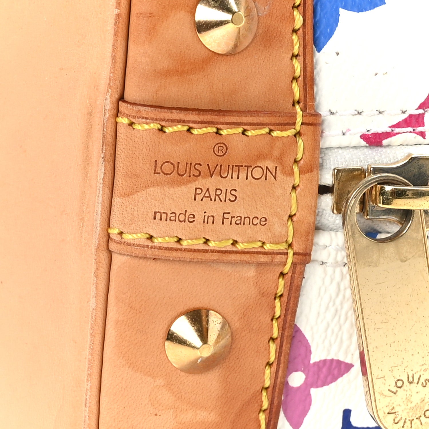 Louis Vuitton Monogram Multicolor Alma White 7 of 12