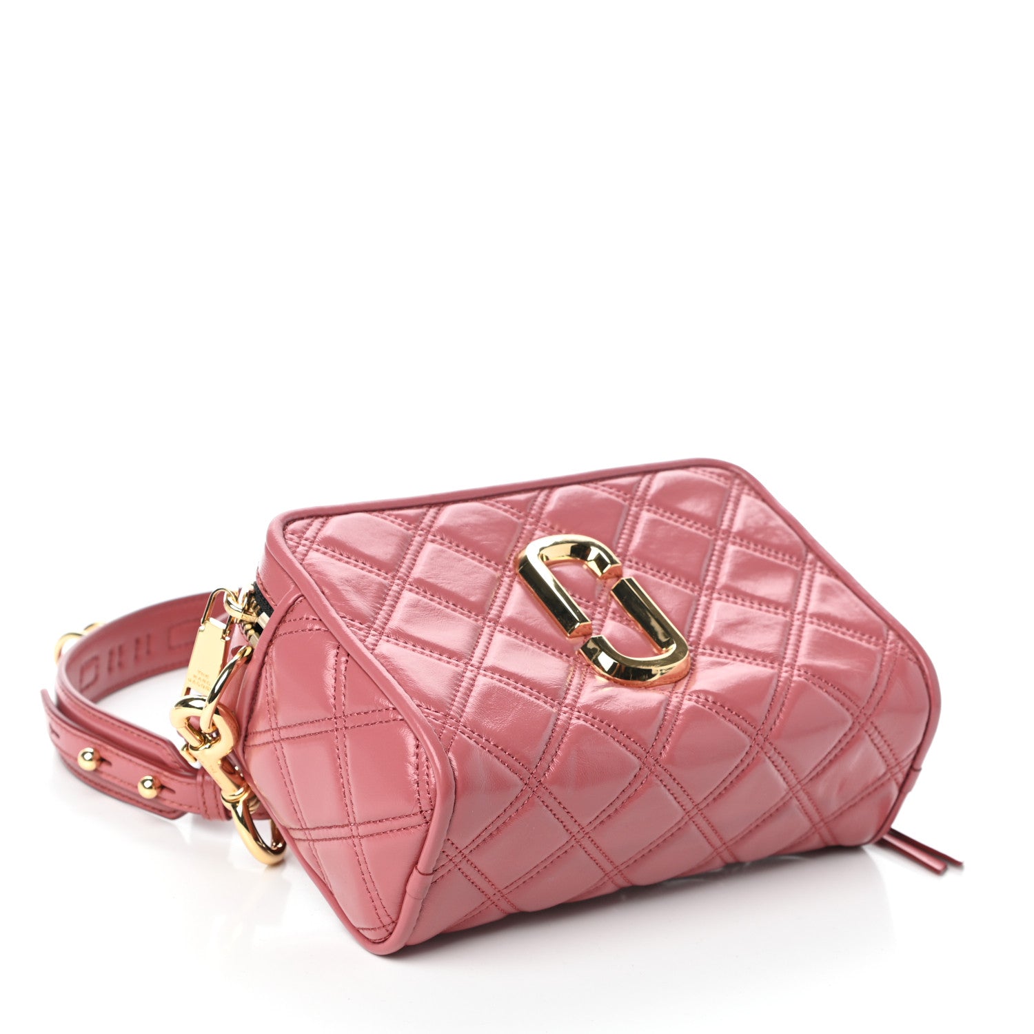 Marc Jacobs Calfskin Quilted The Softshot 21 Bag Santa Fe Red 4 of 10