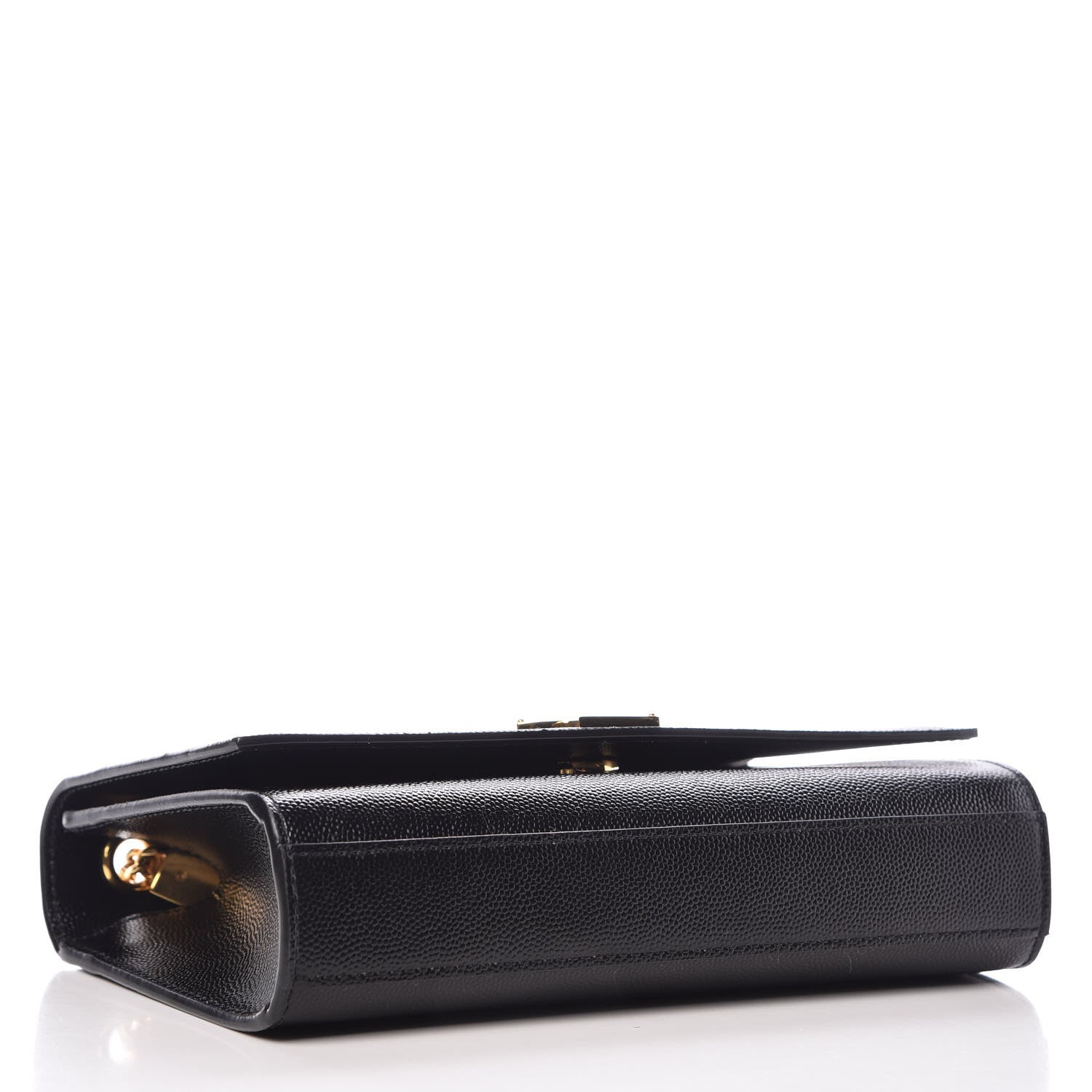 Saint Laurent Grain De Poudre Small Monogram Kate Satchel Black 4 of 8