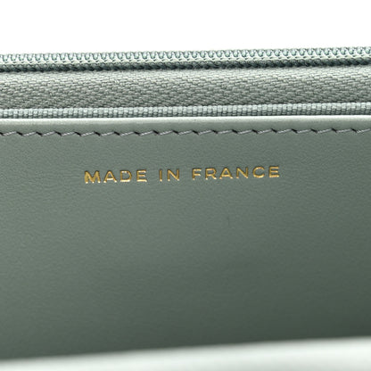 Chanel Caviar Quilted Wallet On Chain WOC Grey 8 of 12