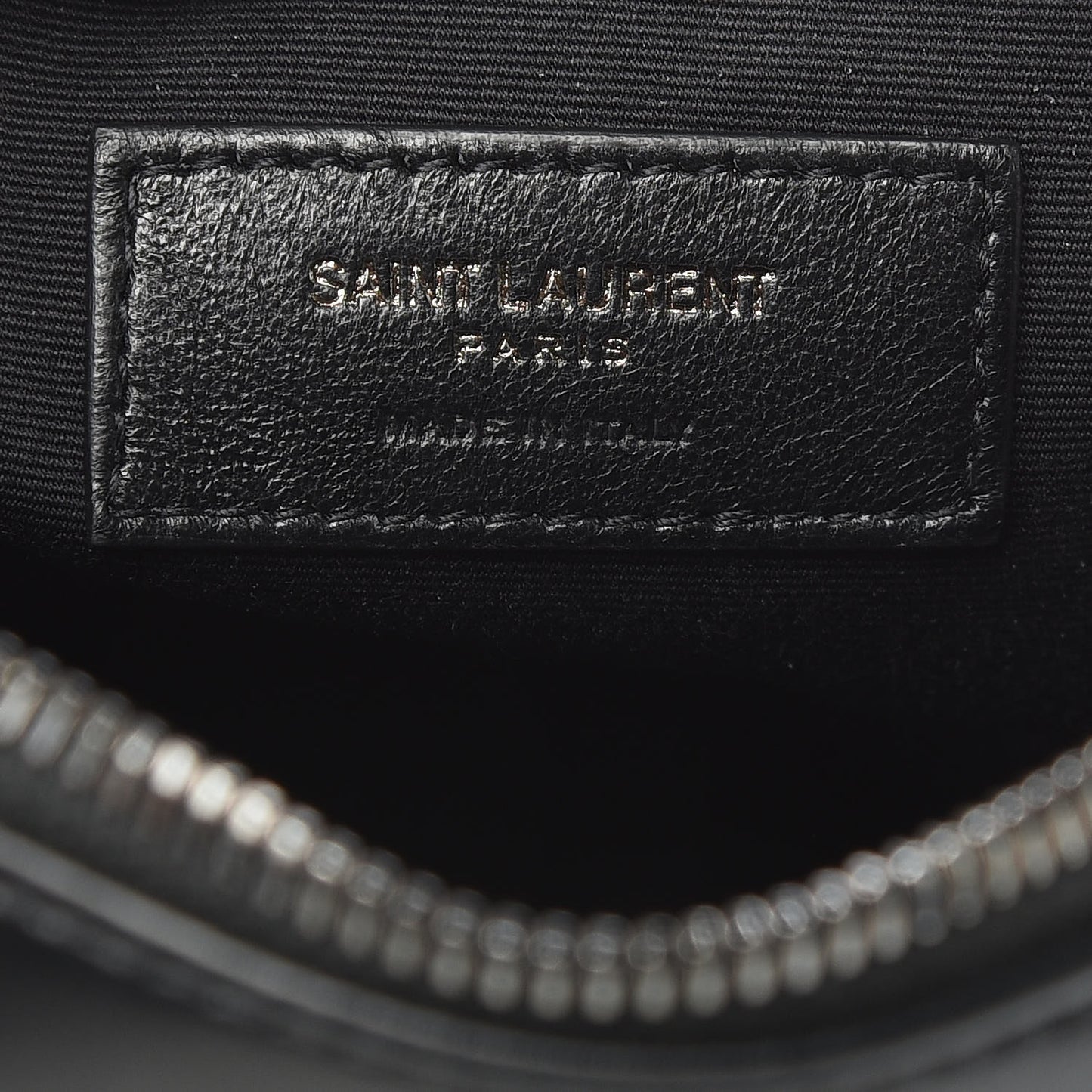 Calfskin Matelasse Monogram Lou Camera Bag Black