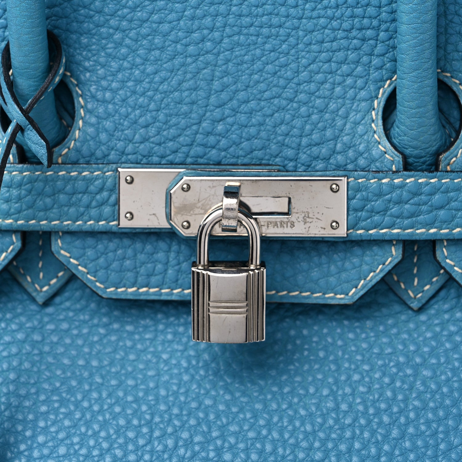 Hermes Togo Birkin 35 Blue Jean 18 of 18