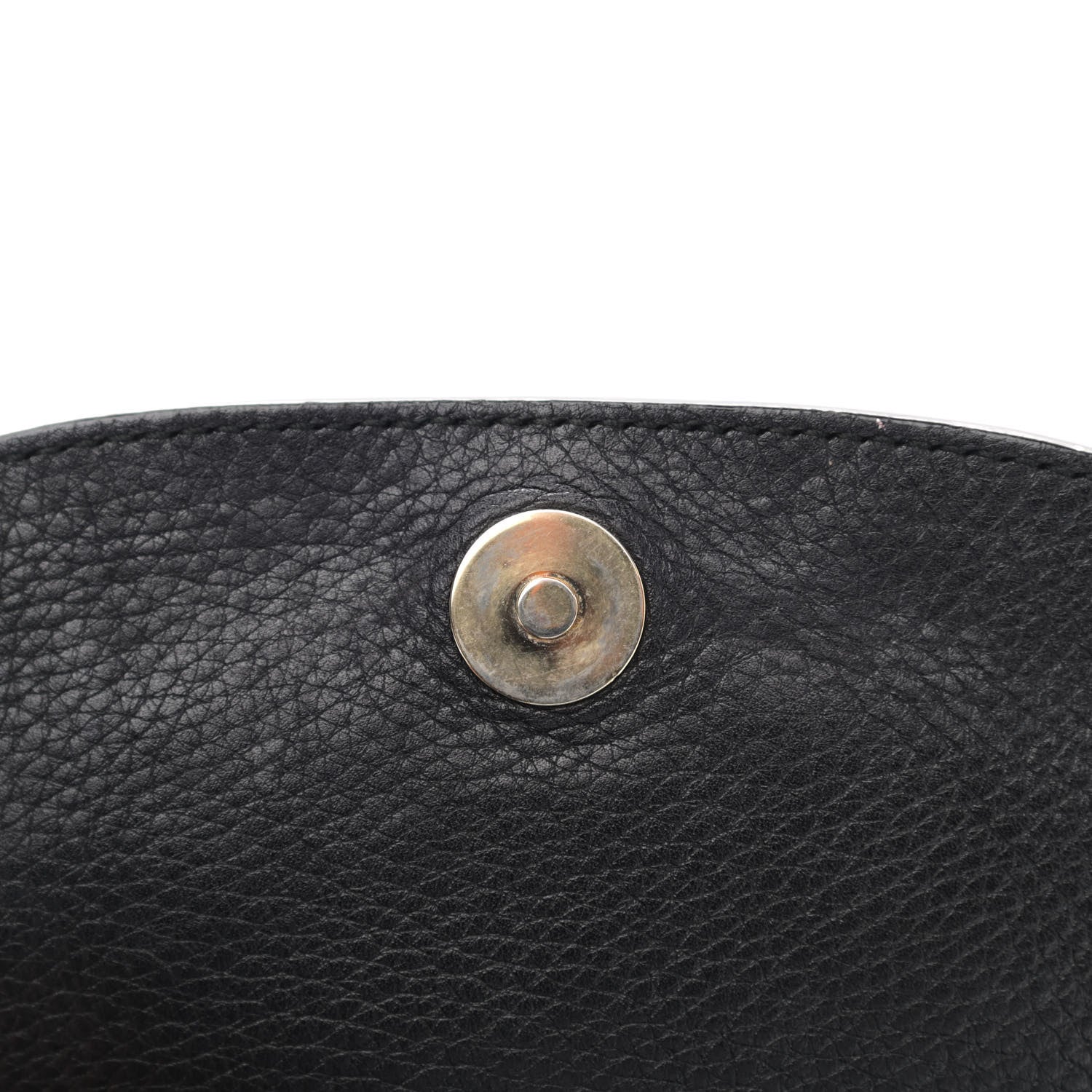 Gucci Pebbled Calfskin Small Soho Flap Crossbody Black 12 of 12