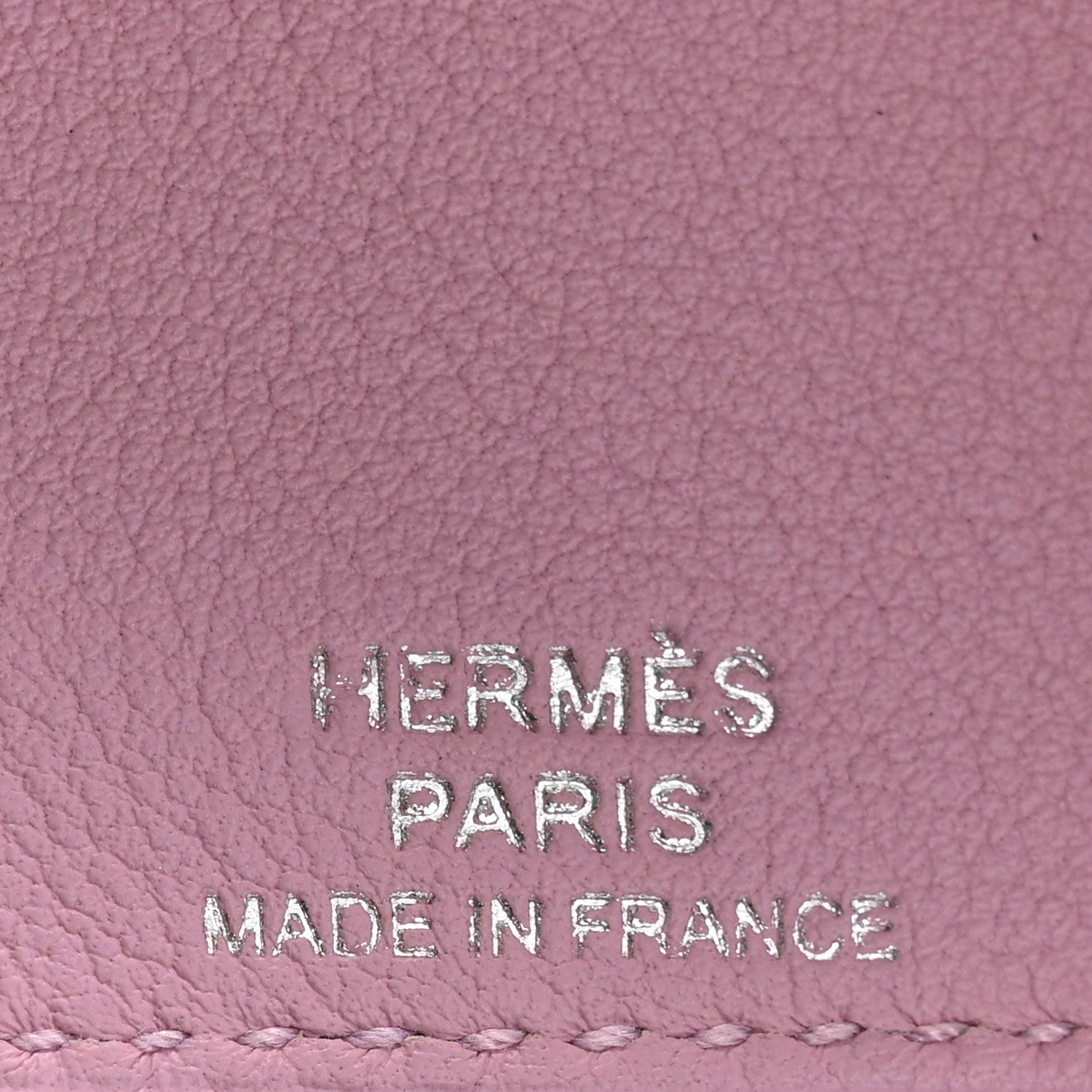 Hermes Togo Swift Verso Ulysse Nano Bag Charm Bleu France Mauve Sylvestre 4 of 5