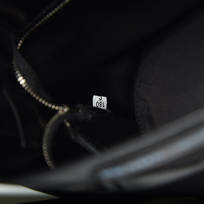 Prada Calfskin Tessuto Nylon Ouverture Bucket Bag Black 7 of 9