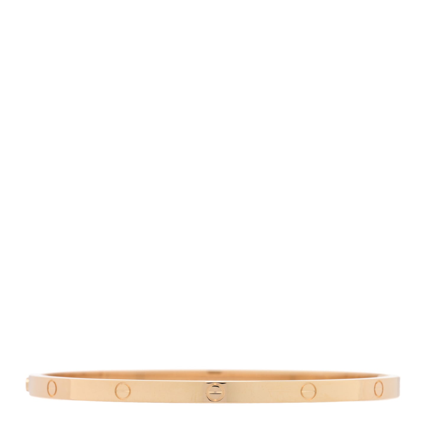 18K Yellow Gold Small LOVE Bracelet 18