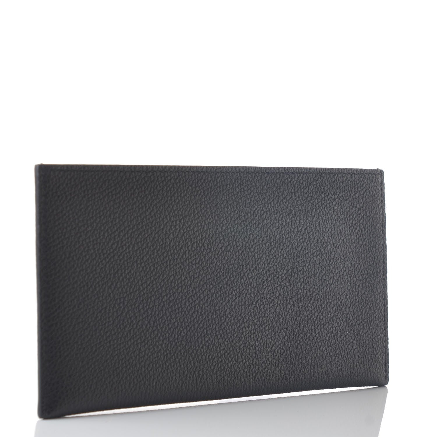 Louis Vuitton Calfskin Felicie Chain Wallet Card Holder Insert Black 3 of 6