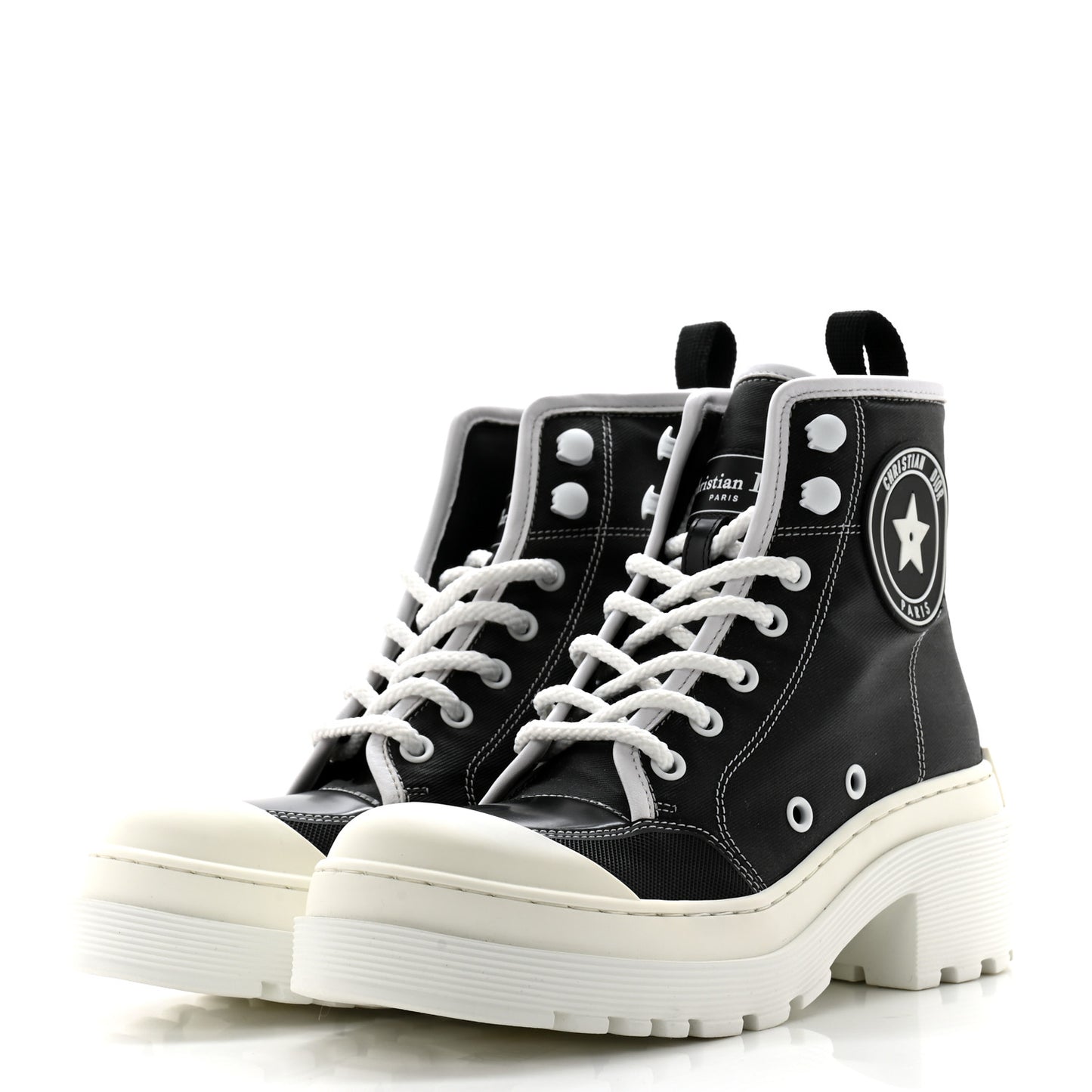 Technical Fabric D-Rise 35mm Boots 35.5 Black White