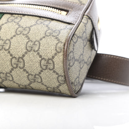 Gucci GG Supreme Monogram Web Small Ophidia Belt Bag 95 38 Dark Brown 10 of 10