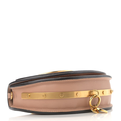 Chloe Calfskin Small Nile Bracelet Minaudiere Bag Biscotti Beige 4 of 13