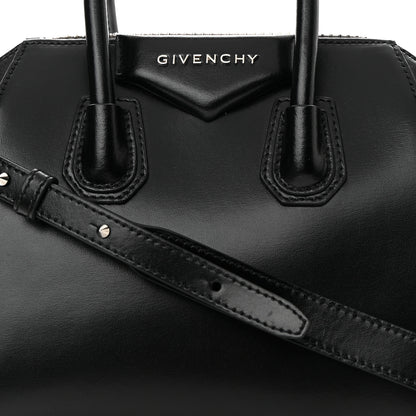 Givenchy Shiny Lord Calfskin Mini Antigona Black 8 of 10