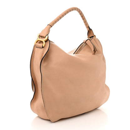 Chloe Calfskin Large Marcie Hobo Nude 3 of 23