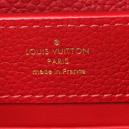 Louis Vuitton Taurillon Mini Capucines Scarlet 6 of 9