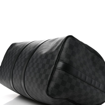 Louis Vuitton Damier Graphite Keepall Bandouliere 45 9 of 12