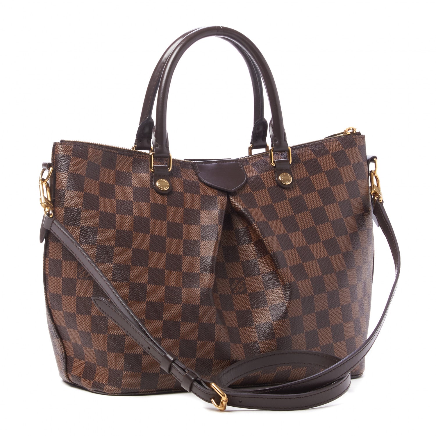 Louis Vuitton Damier Ebene Siena MM 2 of 8