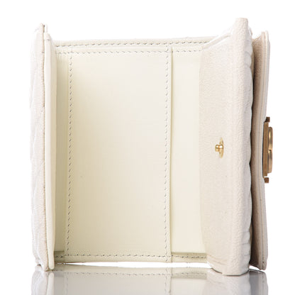 Chanel Caviar Quilted Small Boy Flap Wallet White 5 of 8