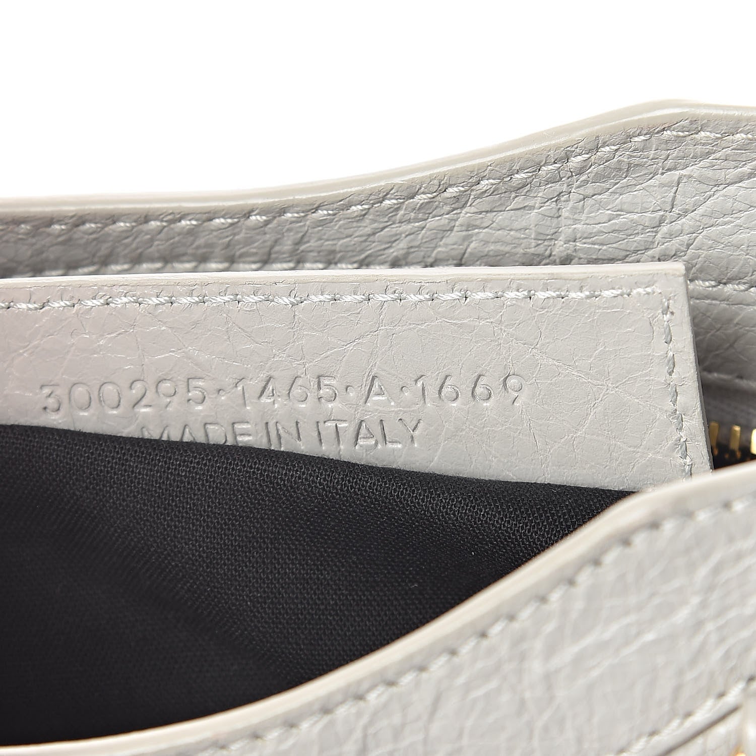 Balenciaga Agneau Classic Gold Hardware Mini City Gris Nuage 7 of 9