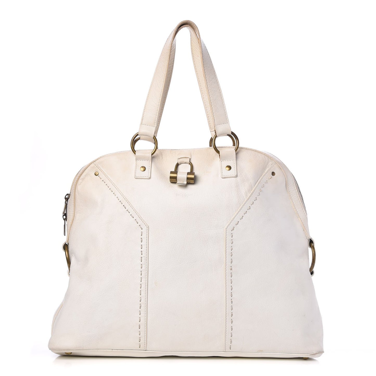 Calfskin Oversized Muse White