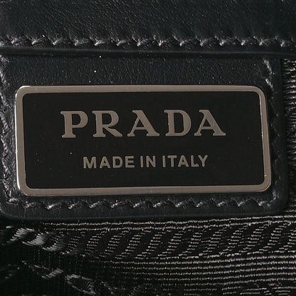 Prada Vitello Daino Medium Messenger Bag Black 6 of 9