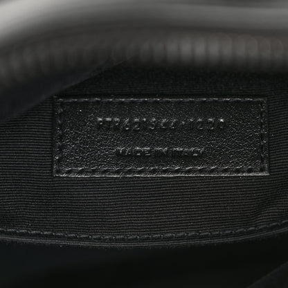 Saint Laurent Calfskin Matelasse Monogram Monochrome Lou Camera Bag Black 7 of 12