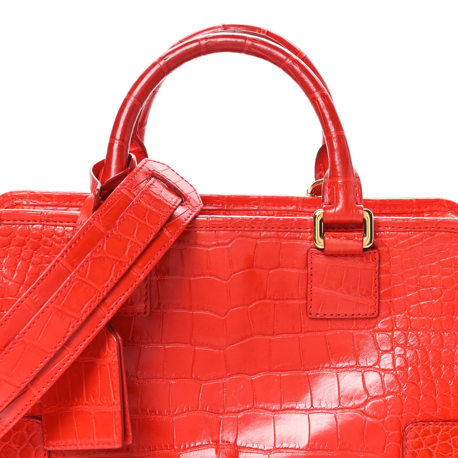 Loewe Crocodile Amazona 28 Red 7 of 9
