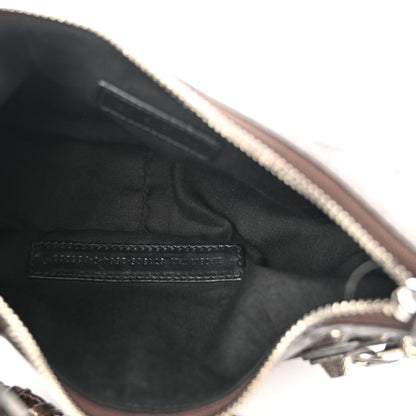 Balenciaga Metallic Agneau Arena Le Cagole Shoulder Bag XS Dark Bronze 6 of 11