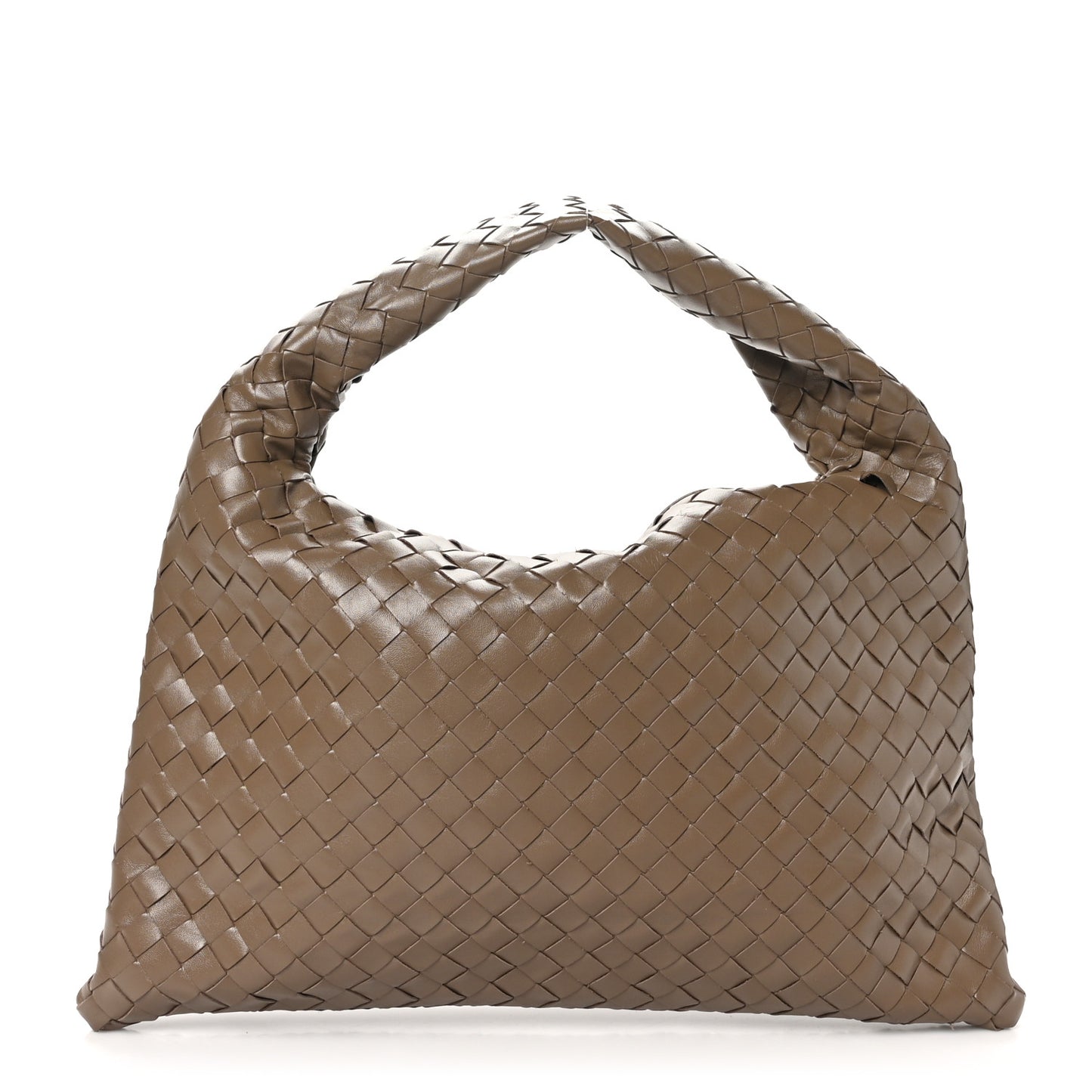 Calfskin Intrecciato Small Hop Pinecone