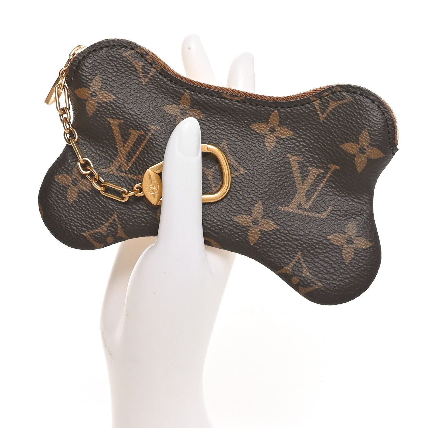 Louis Vuitton Bone Key Pouch 2 of 8