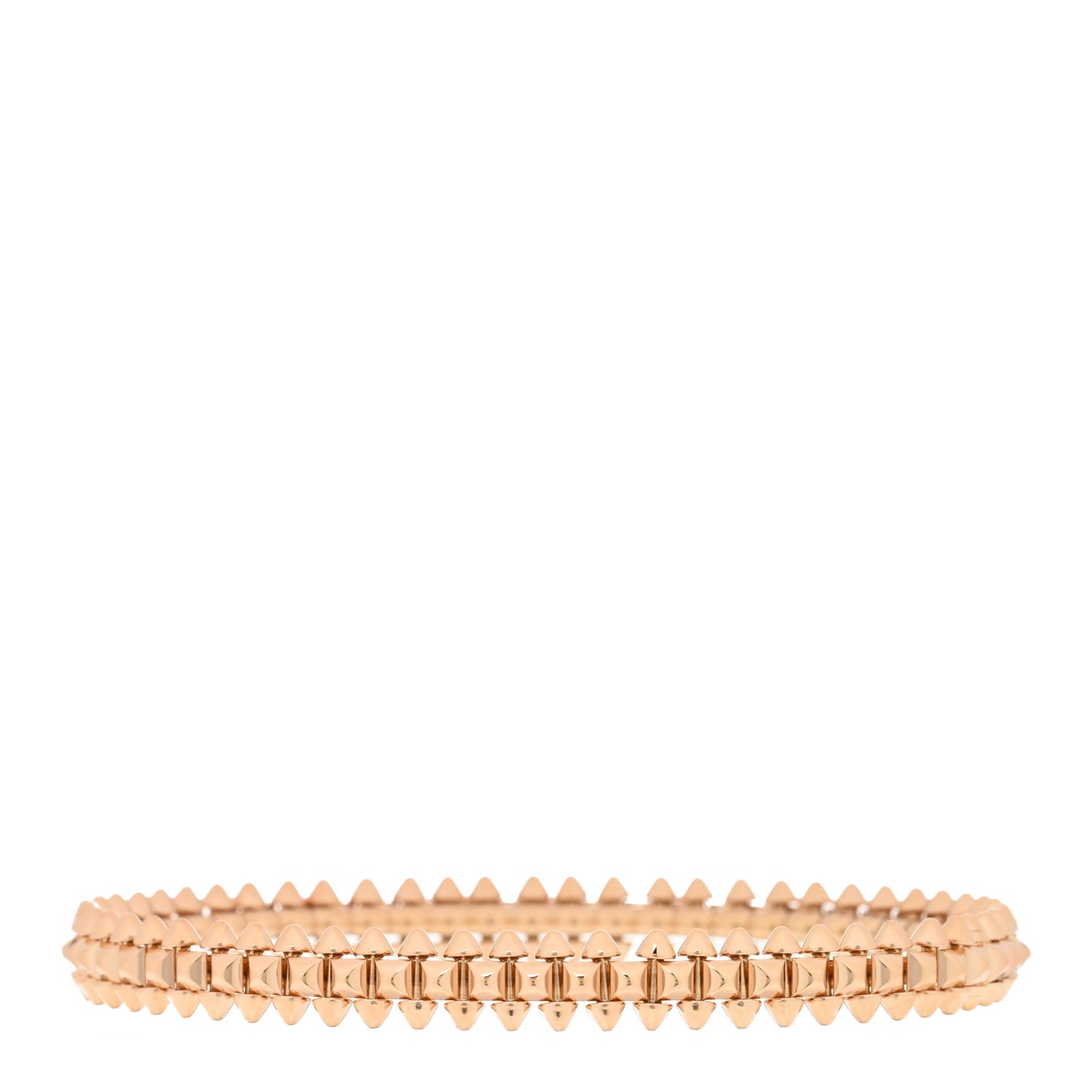 18K Pink Gold Small Clash De Cartier Bracelet 16