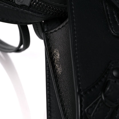 Balenciaga Smooth Calfskin Neo Classic Black Hardware Nano City Crossbody Black 15 of 17