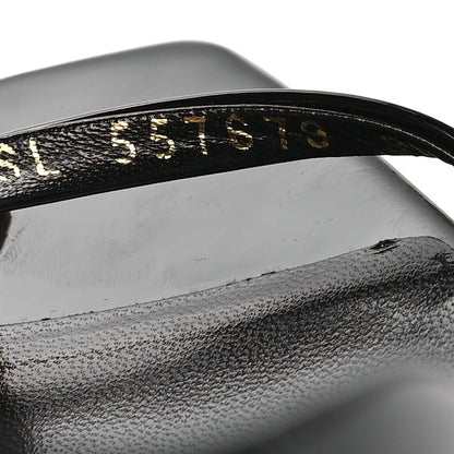 Saint Laurent Patent Calfskin Opyum 85 Sandals 36.5 Black 6 of 9