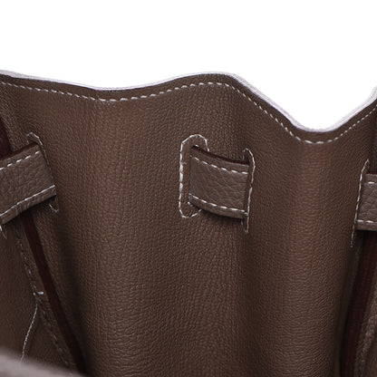 Hermes Togo Birkin 40 Etoupe 13 of 33