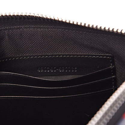 Gucci GG Supreme Monogram Night Courrier Zip Wristlet Pouch Black Multicolor 6 of 6