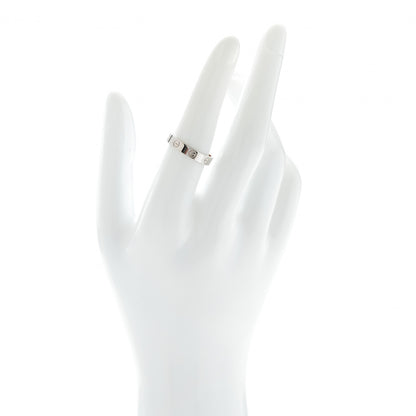 Cartier 18K White Gold 3.5mm LOVE Wedding Band Ring 54 7 2 of 5