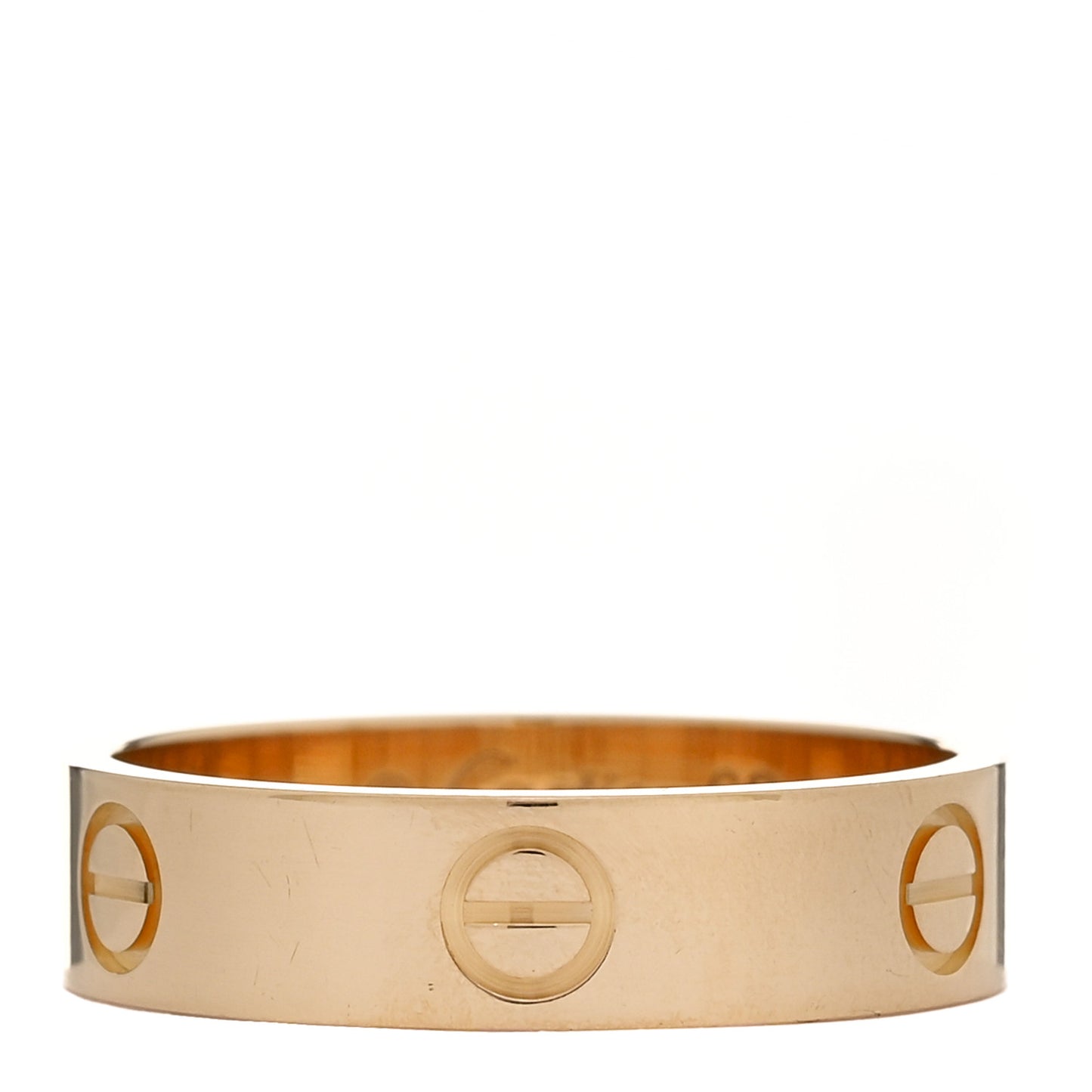 18K Yellow Gold 5.5mm LOVE Ring 62 10